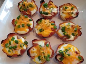 Ham and Egg cups from Addicted to Recipes
