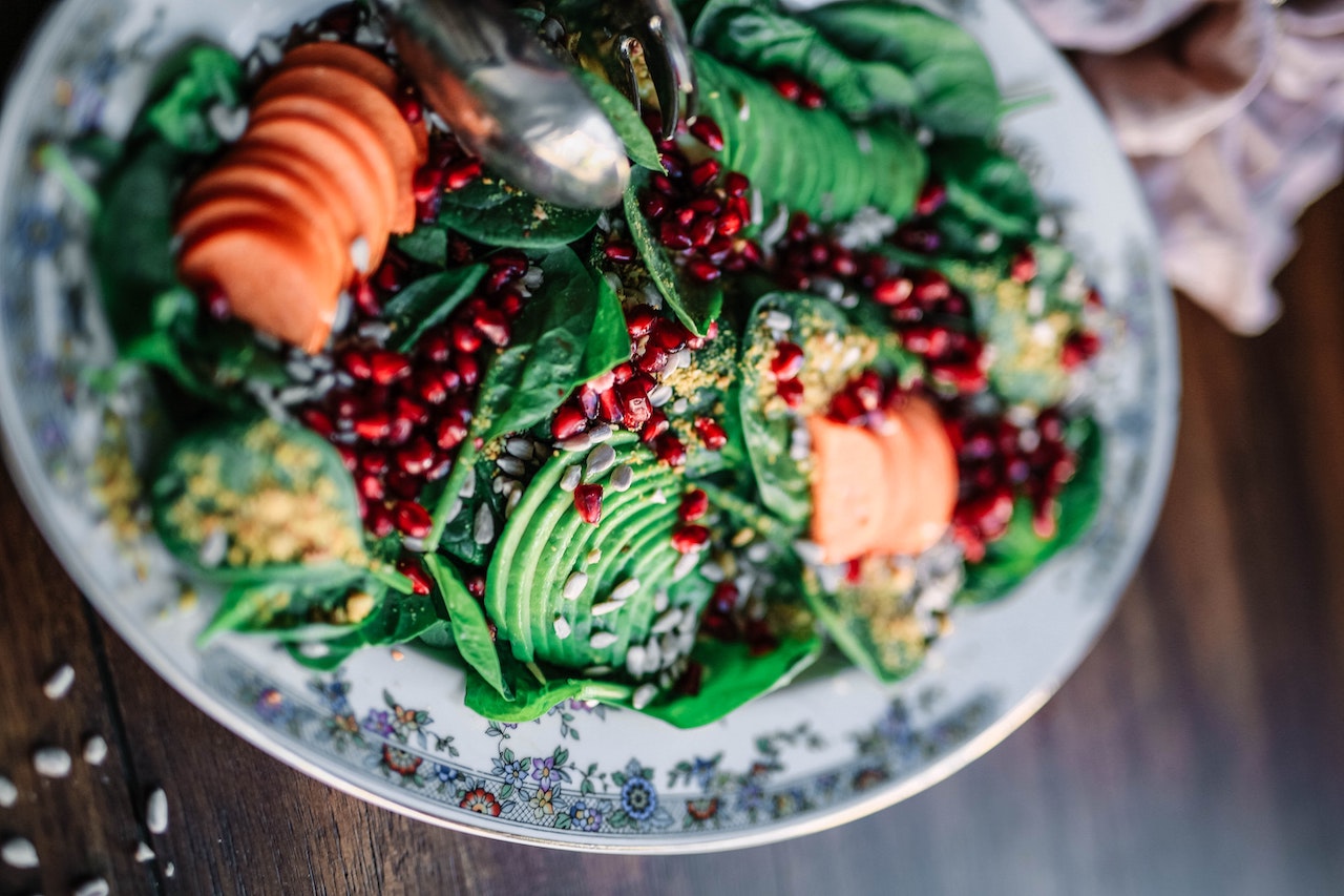 healthy food plate